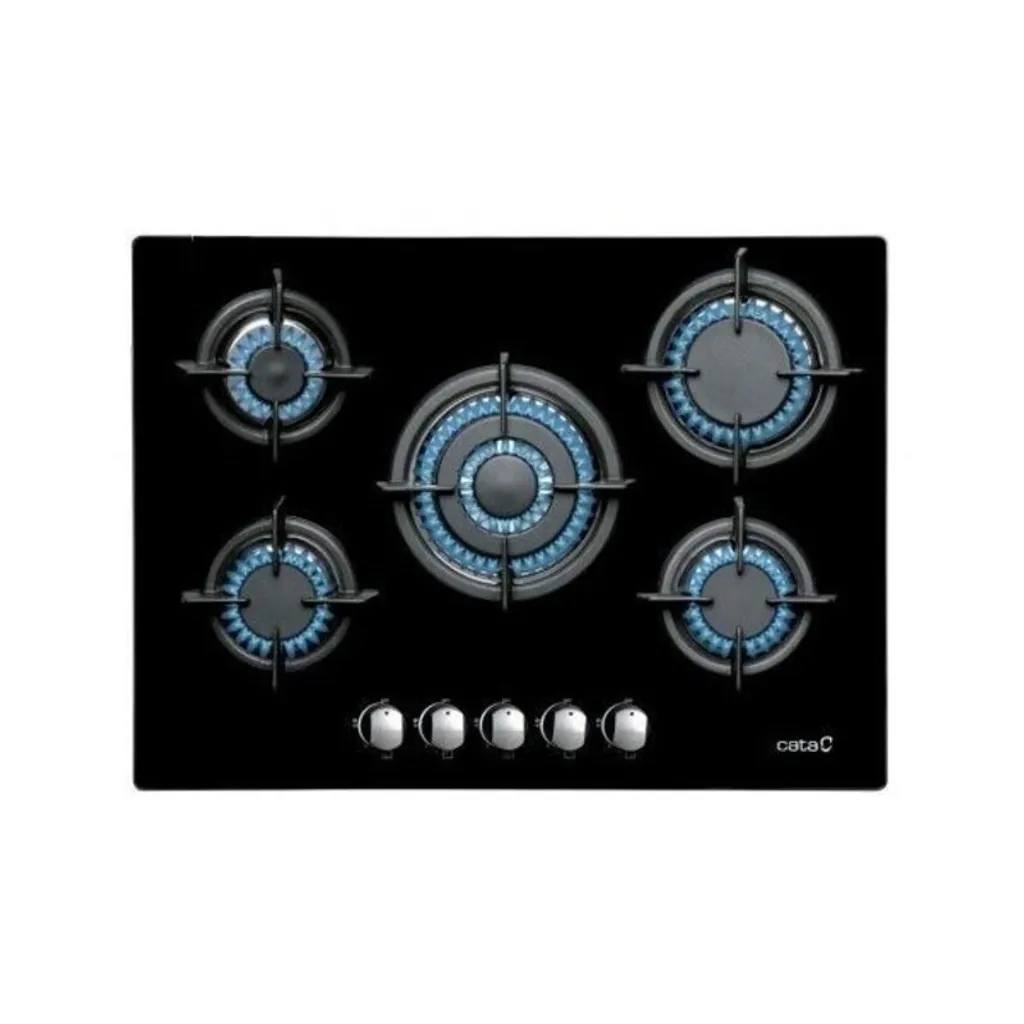 Plaque gaz Cata L7005CI 70 cm 5 feux : sécurité et nettoyage facile