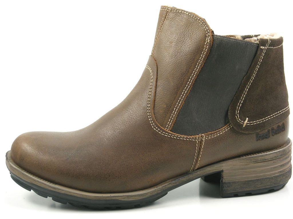 Josef Seibel 93786-VL958-330 Sandra 56 Damen Stiefel Stiefeletten Chelsea Boots, Größe:37 EU, Farbe:Braun