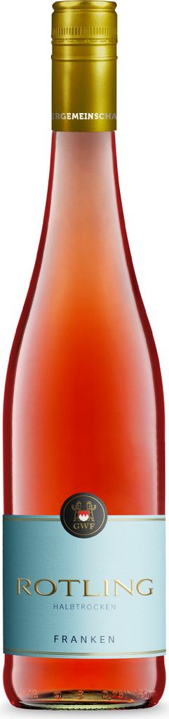 Franken Schlegel Rotling QbA halbtrocken 0,75l Produktbild 