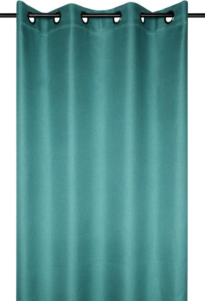 Rideau Design Élégant Turquoise COPENHAGUE 140x260 Semi-Transparent