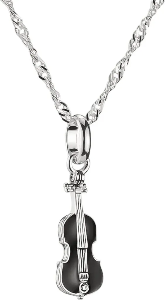 Collier Wednesday Violoncelle Thomas Sabo : Cadeau Bijou Idéal Fan Série