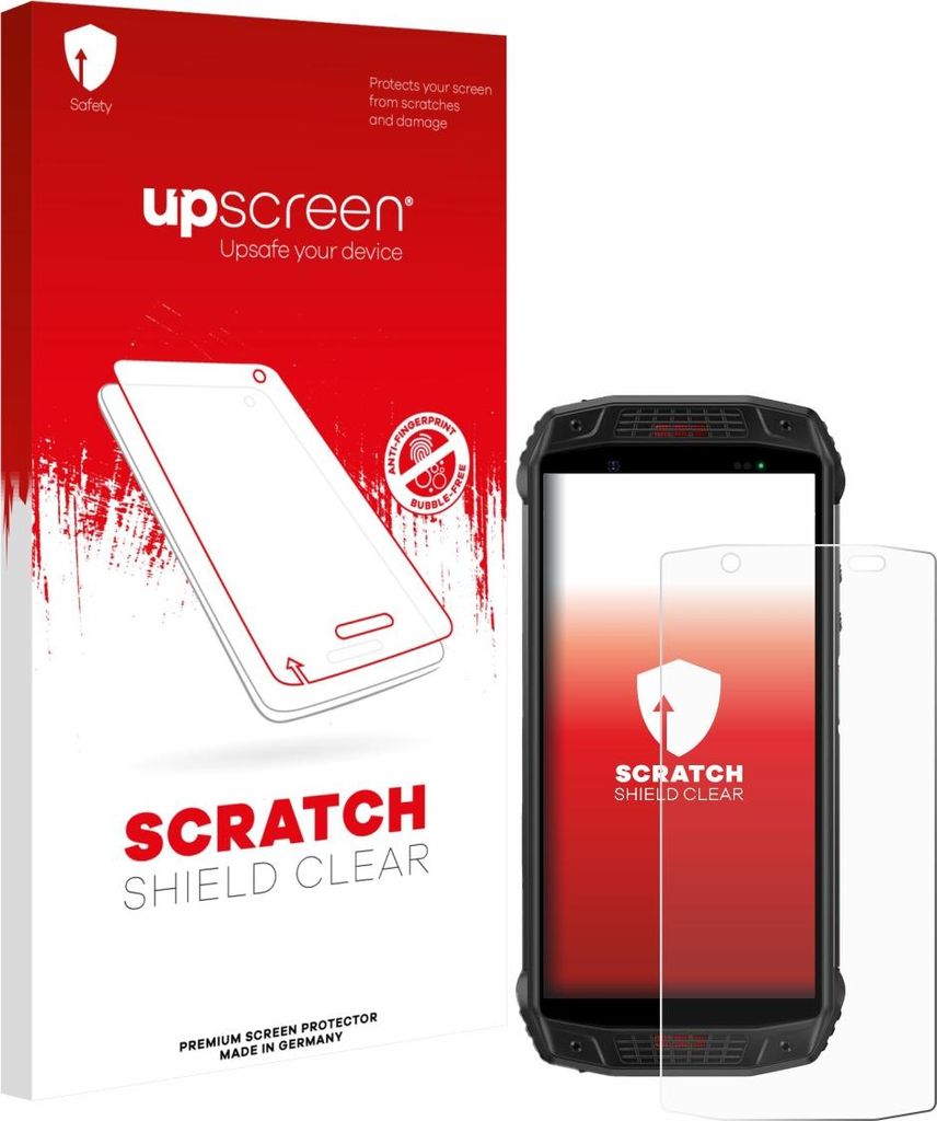upscreen Schutzfolie für Ulefone Armor 15 Displayschutz Displayschutzfolie Folie Klar Transparent