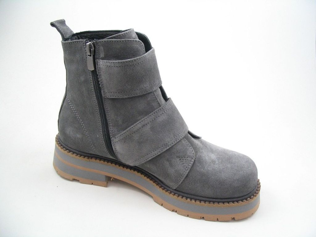 Piazza Damen - Stiefelette grau (9) AB960218-09-09, Gr 42