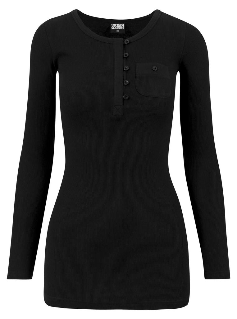 Urban Classics - T-Shirt Tasche für Damen Zum Krempeln TN317 (S) (Schwarz)