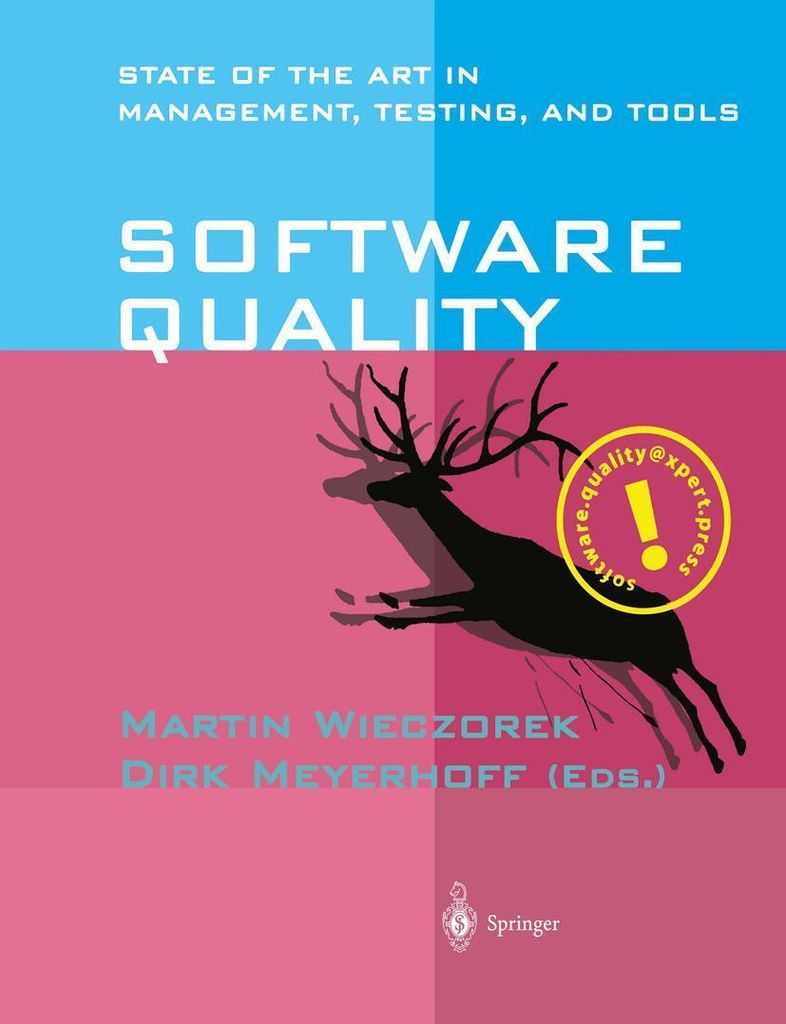 Software Quality : State of the Art in Manageme. Wieczorek, Martin PF.=