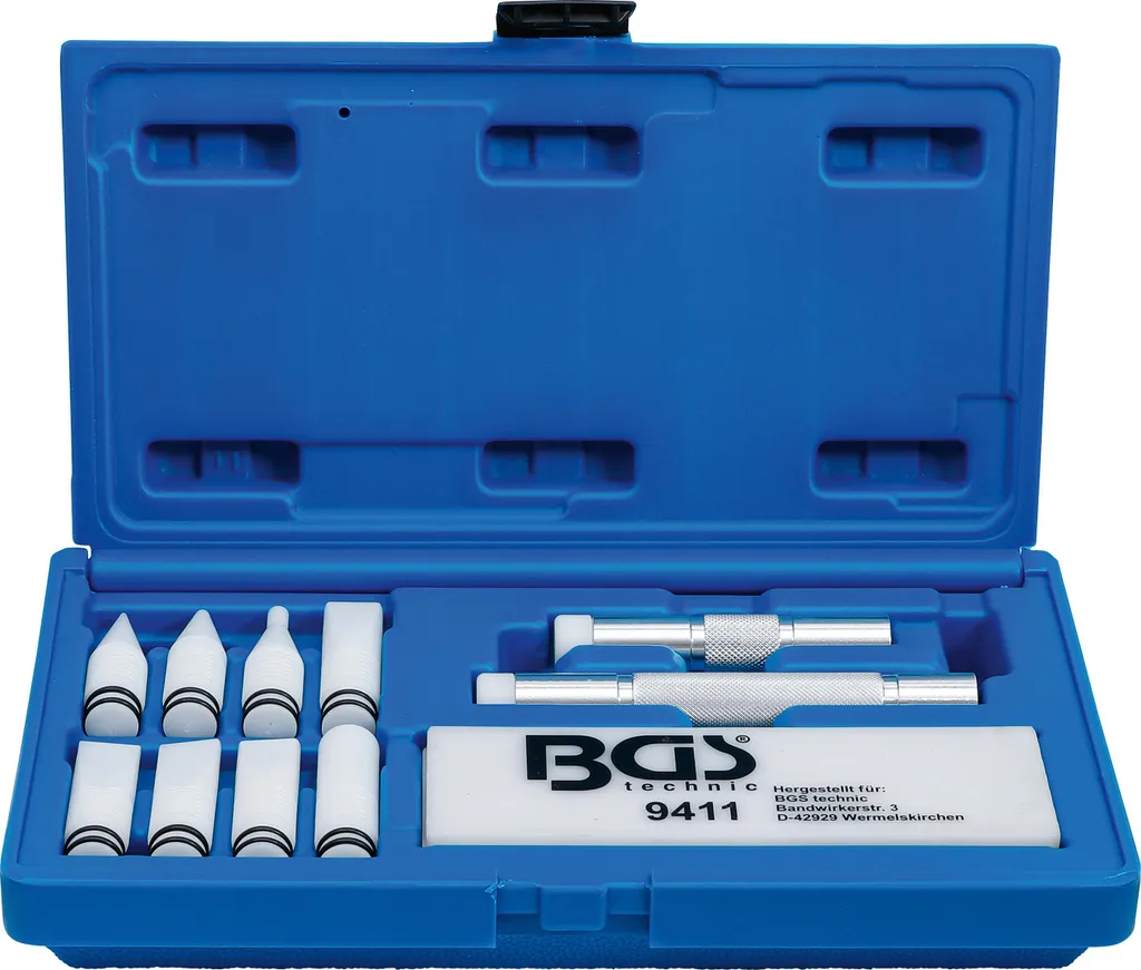 Kit de carrossier complet 12 pièces BGS pour le débosselage de tôle