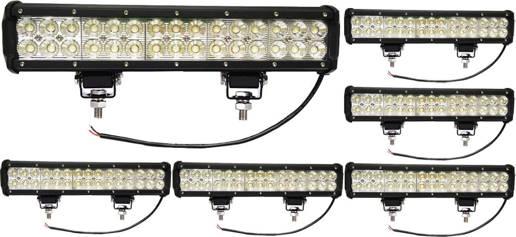 6pcs 90W Auto LED Light Bar,Greenmigo Offroad Zusatz Scheinwerfer Geführtes Arbeits-Licht-Bar Wasserdicht IP67 Lightbar Scheinwerfer für Offroad ...