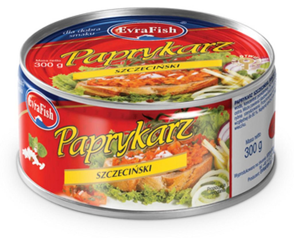 Evrafish Paprykarz Szczeciński 300 G Zdjęcie produktu 