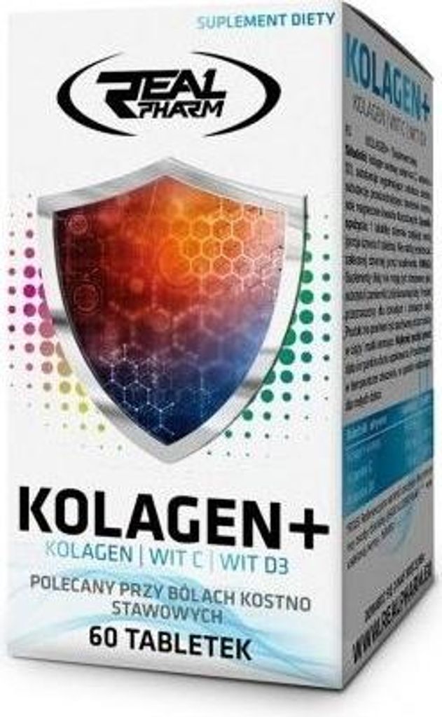 Real Pharm Collagen 60 comprimés Image du produit 