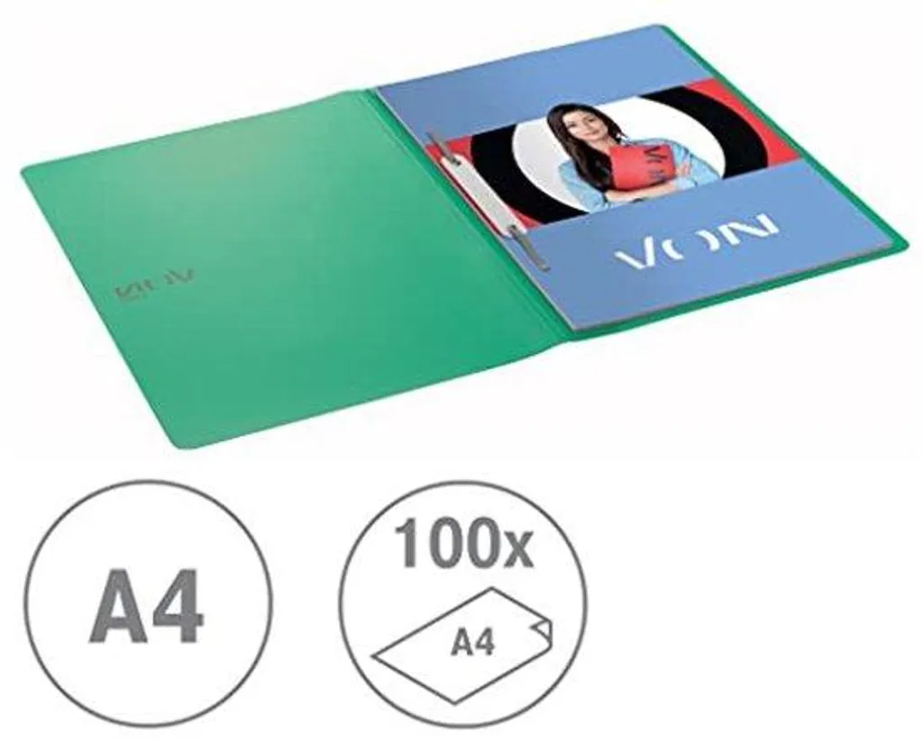 Classeur A4 plastique vert lot de 10 : finissez-en avec le désordre !