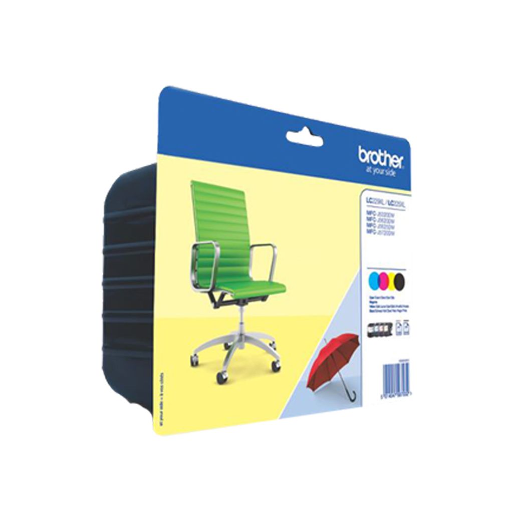 Brother LC229XL Value-Pack - 4er-Pack - Schwarz, Gelb, Produktbild 