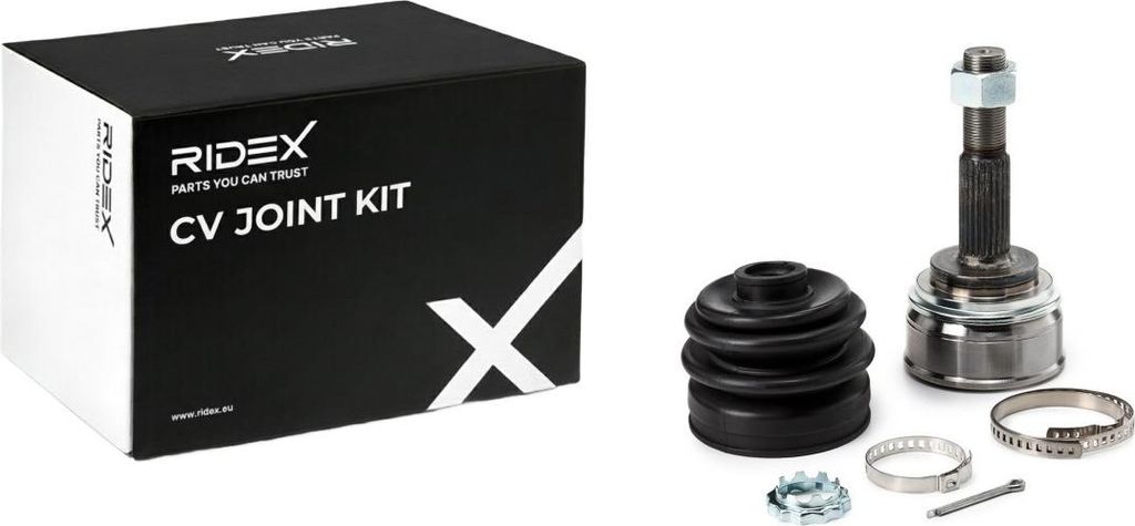 RIDEX Gelenksatz Antriebswelle Radseitig Vorne für NISSAN ALMERA II Hatchback (N16) 5J0071