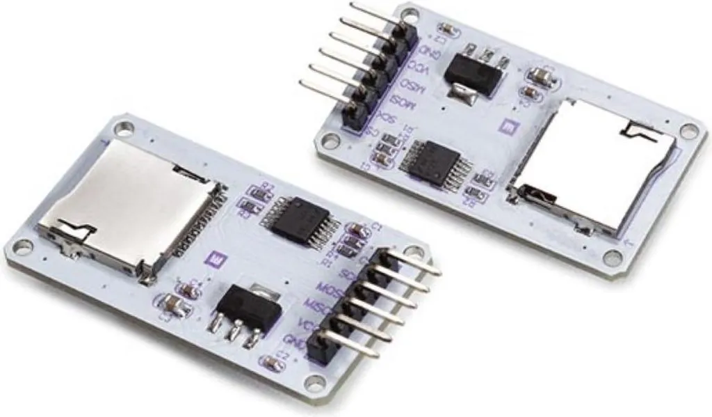 Whadda WPI304N Schermo di Registrazione SD per Arduino - Set 2 Pezzi