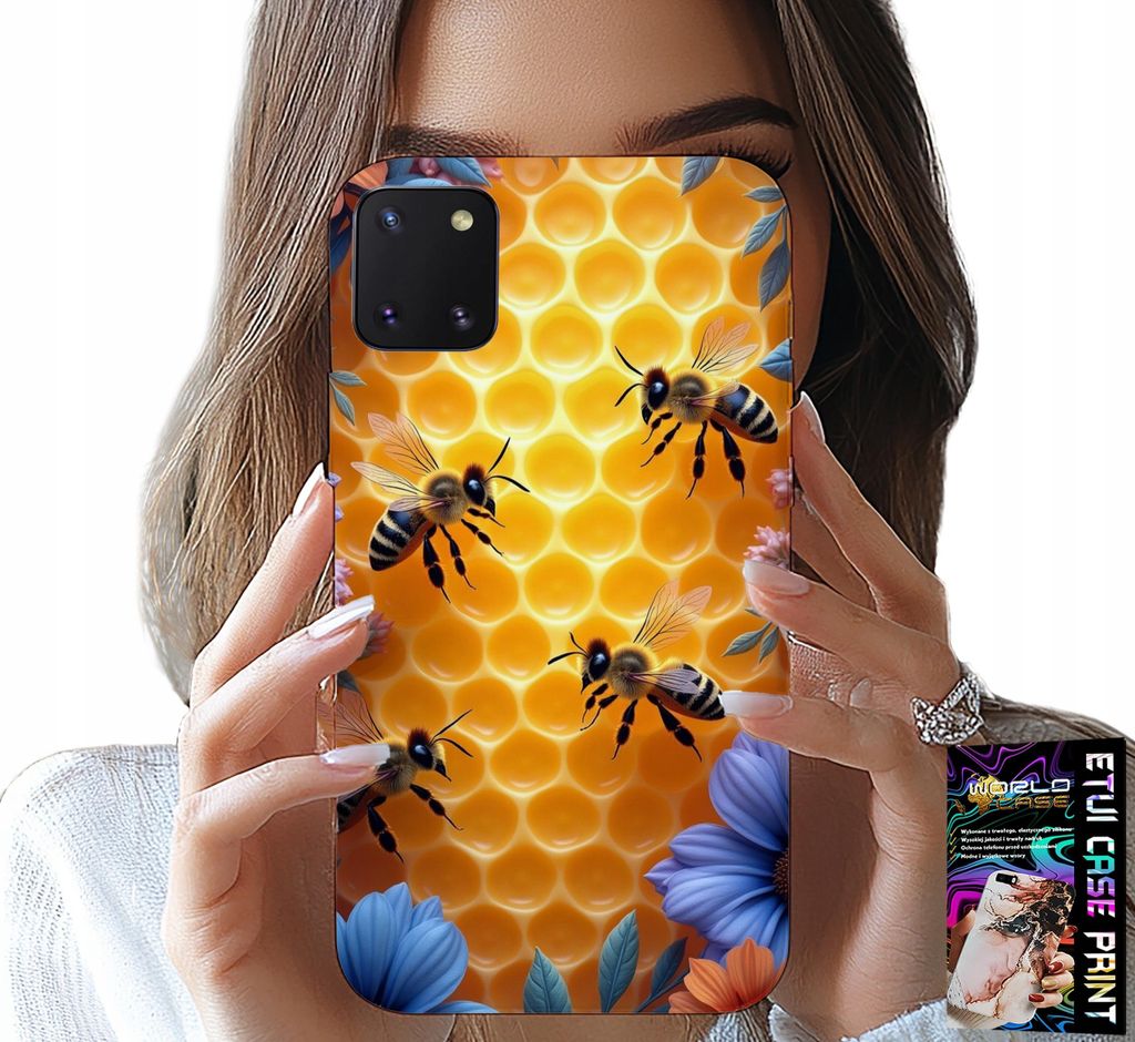 Gehäuse Für Samsung Galaxy A81 - Bienenstock Wabe Zurück Fall