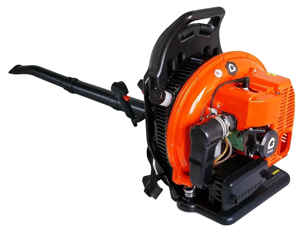 Souffleur de feuilles thermique moteur 2 temps ergonomique orange X-100