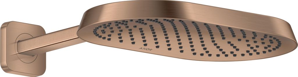 hansgrohe AXOR ShowerSphere Kopfbrause 370/220 1-jet mit Brausearm, 39748310