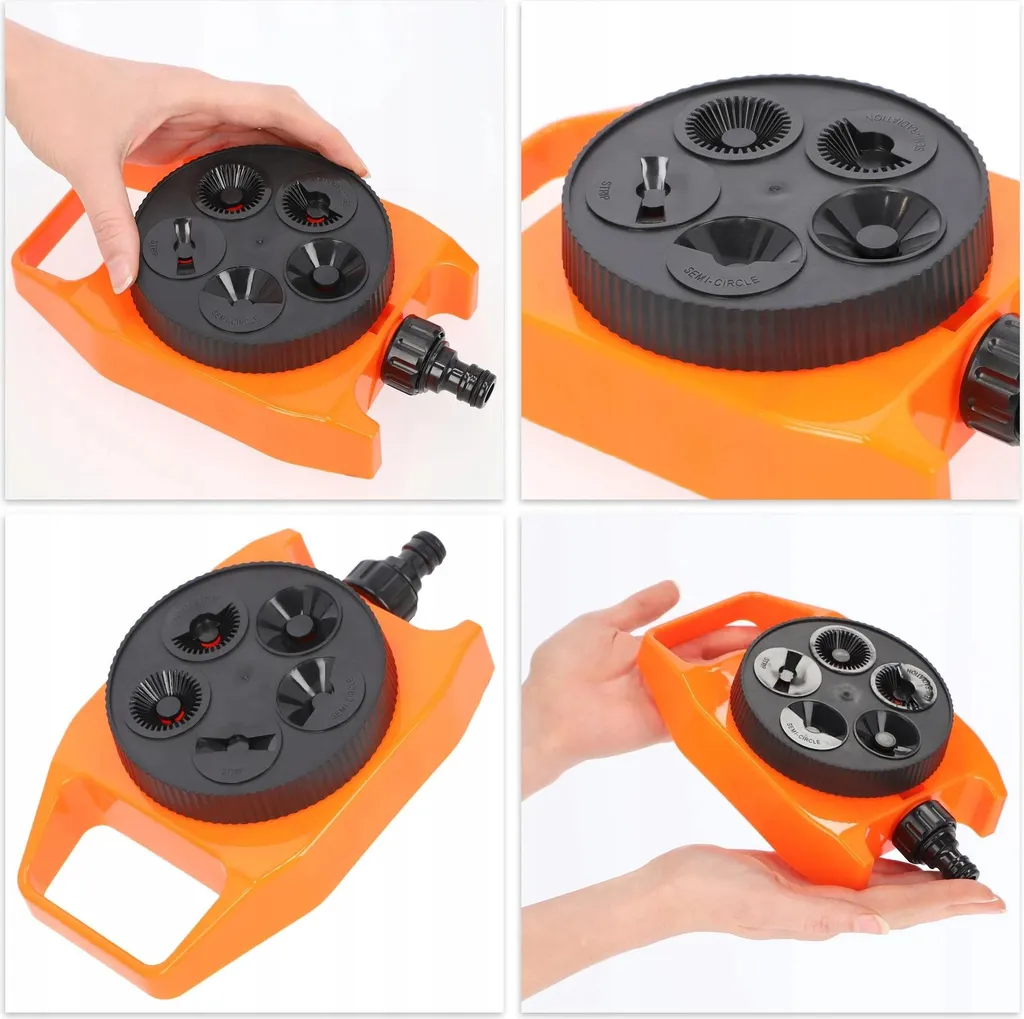 Arroseur de jardin 5 jets - Modèle statique haute précision extérieur