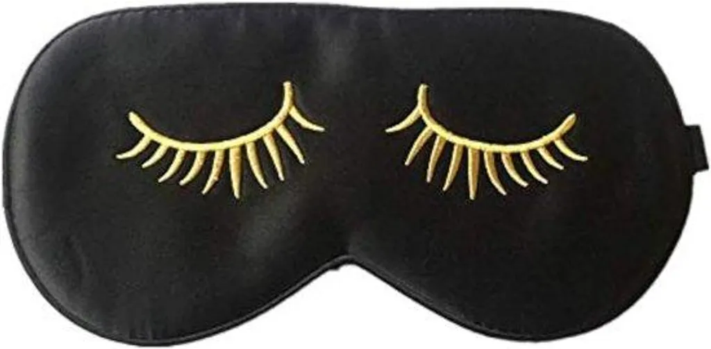 Masque de sommeil noir pour voyager : dormez partout avec style et confort