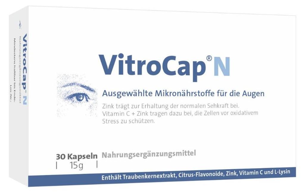 VitroCap N, na degeneraci očního sklivce, 30 tobolek Obrázek produktu 