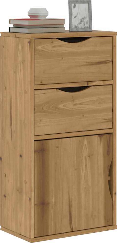 vidaXL Boční skříňka se zásuvkami ODDA 40x24x79 cm Obrázek produktu 