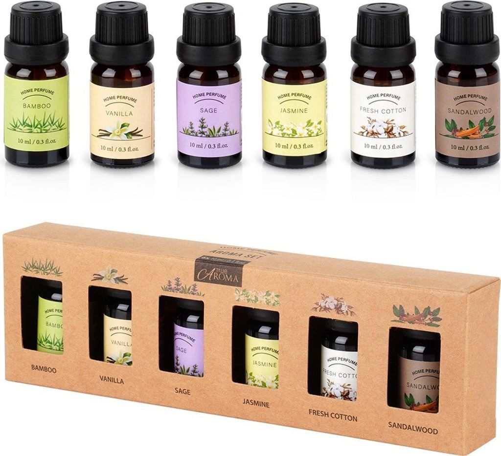 Vilde | Duftöl Set - 6er Set - Intensiv - Glas - Ätherische Produktbild 