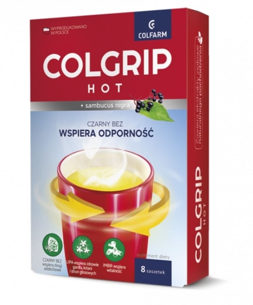Colfarm Colgrip Hot 8 Beutel unterstützt die Immunität