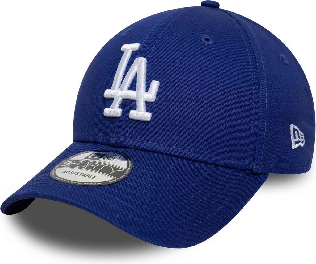 New Era 9FORTY Cap Los Angeles Dodgers MLB Side Patch dark blue
