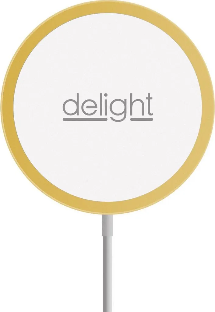 Caricatore Magnetico Wireless Oro: Eleganza per iPhone e Galaxy - 4