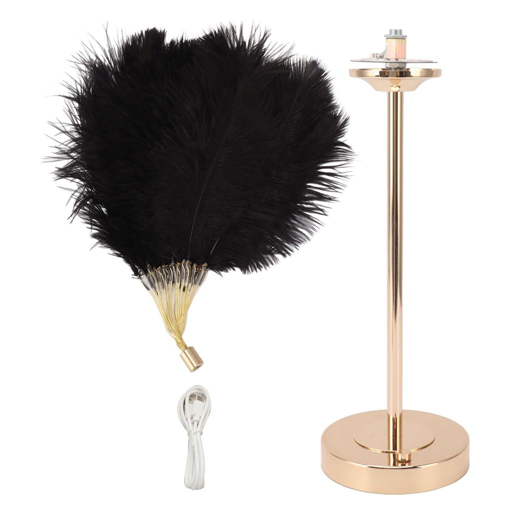 Lampa stołowa Feather 3 kolory Ściemnialny przełącznik Zdjęcie produktu 