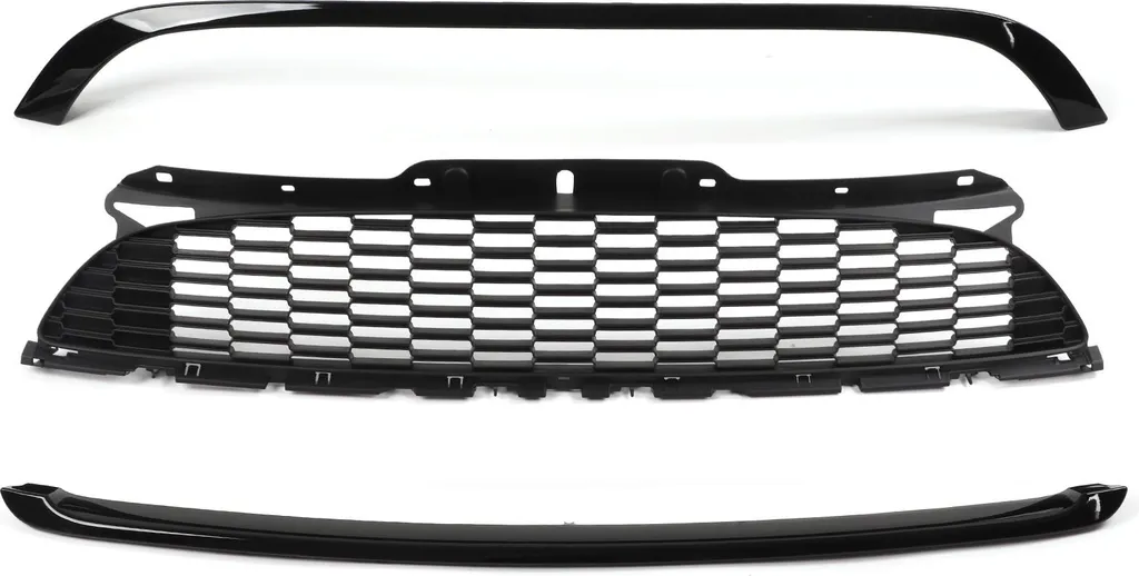 Kit contour de calandre noir brillant pour Mini R55 R56 R57 R58 R59 JCW