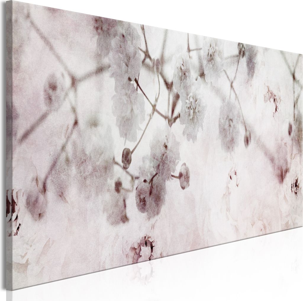 Modernes Wandbild b-C-0778-b-a (150x50 cm) - 1 Teilig Bilder Fotografie auf Leinwand Foto Bild Dekoration Wand Bilder Kunstdruck BLUMEN NATUR