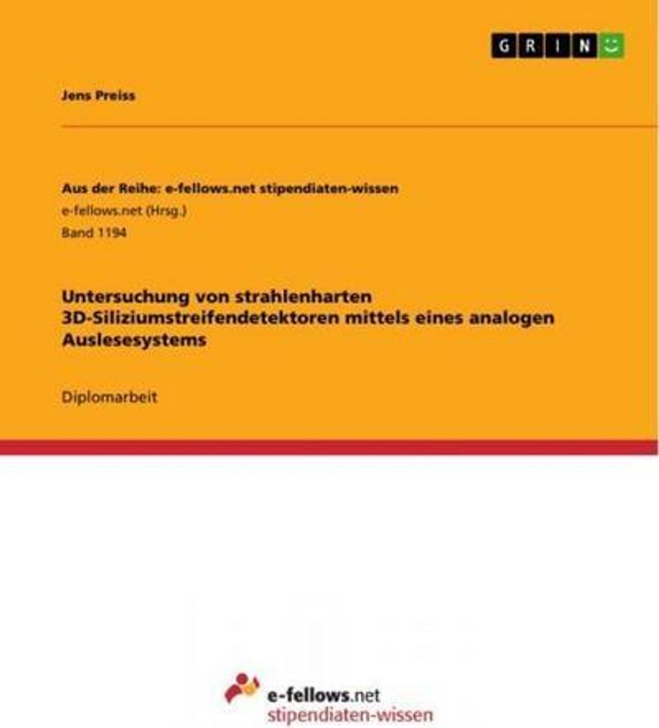 Untersuchung von strahlenharten 3D-Siliziumstreifendetektoren mittels eines analogen Auslesesystems