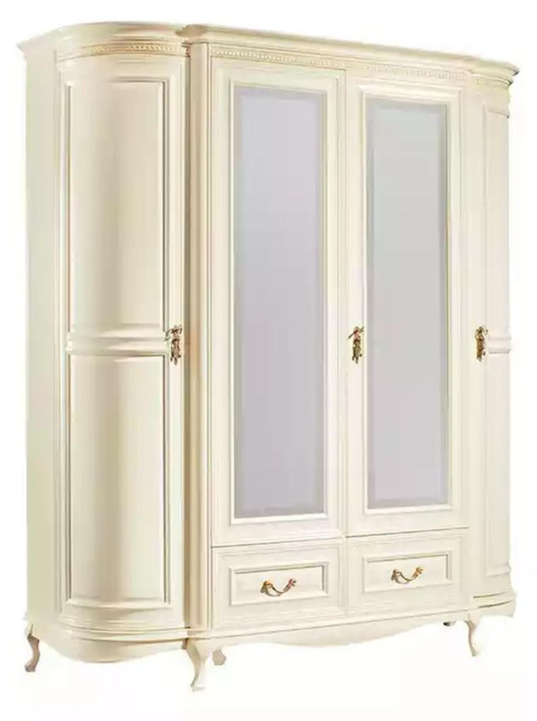 Kleiderschrank Luxus Weißer Schlafzimmer schrank Holz möbel Schränke
