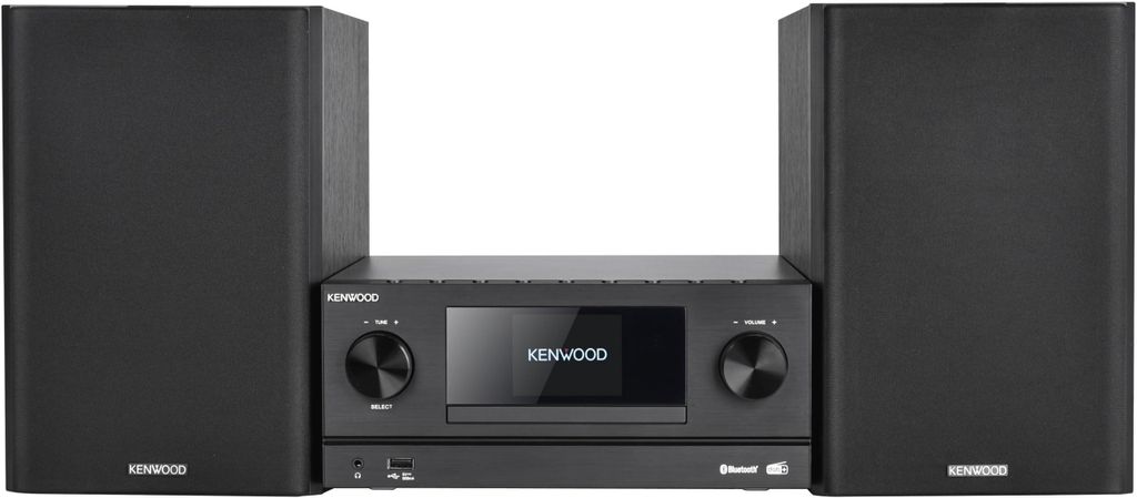 Kenwood M-9000S, Home-Audio-Minisystem, Schwarz, 1 Disks, Produktbild 