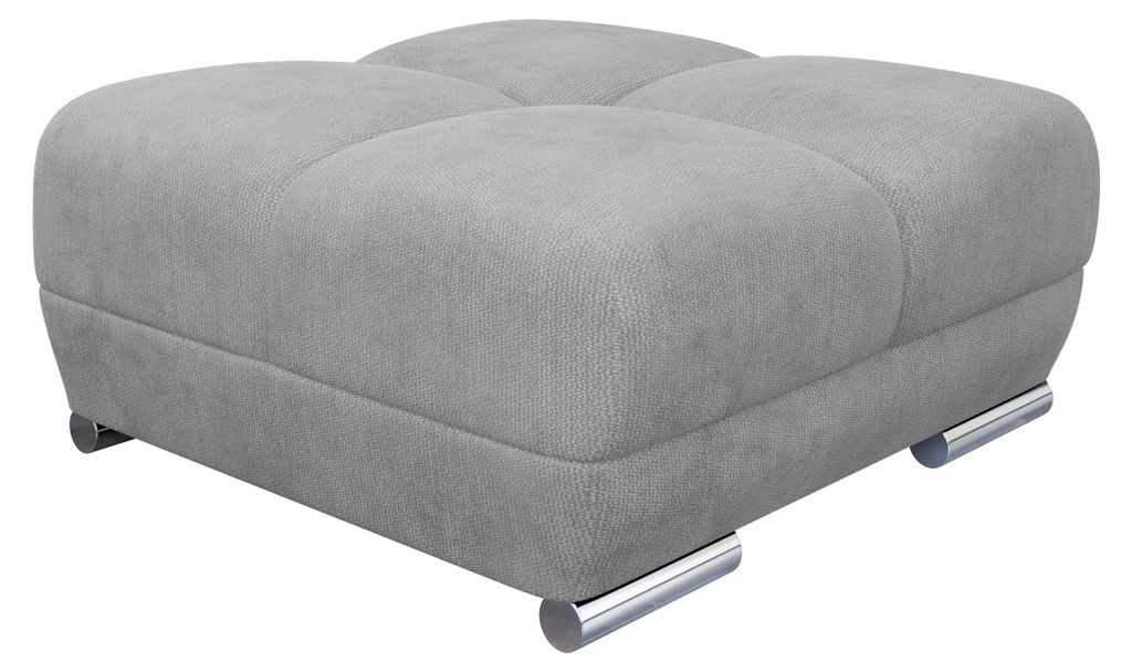 MIRJAN24 Polsterhocker Logo, Wohnzimmer Kollektion, Sitzhocker (Farbe: Lumo 65)