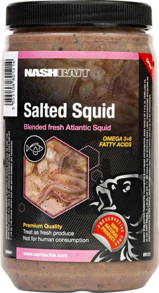 Nash Natural Liquid (Salted Squid)
