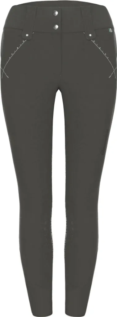 Pantalon d'équitation stable en selle Cavallo CAREN GRIP olive femme