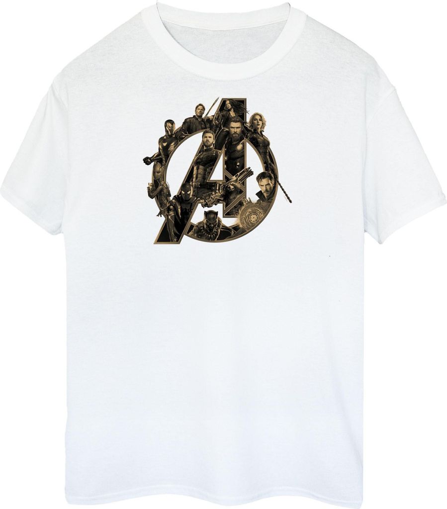 Avengers Infinity War - T-Shirt für Damen BI2162 (M) (Weiß)