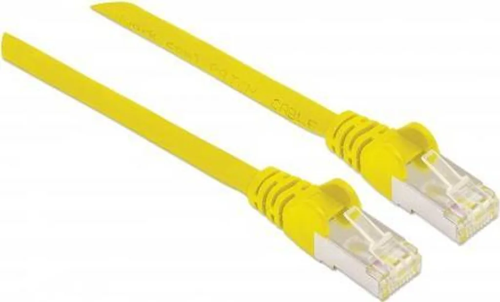 Cavo LAN 20m Giallo Cat7 Intellinet 10Gbps - Zero Lag per Pro Gamer - 2