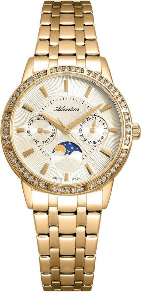 Adriatica Damenuhr A3601.1111QFZ gold Produktbild 