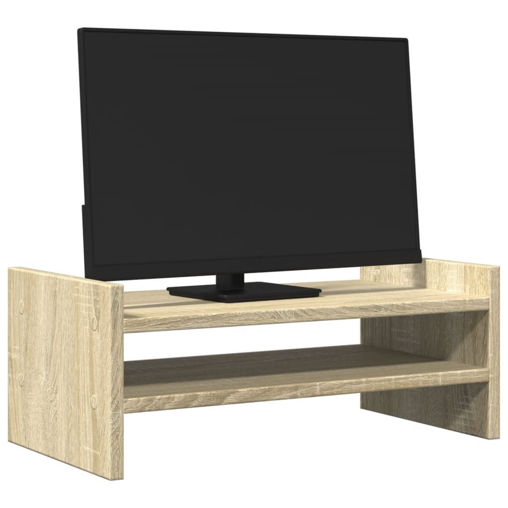 vidaXL Podstawa pod monitor dąb sonoma 50x27x20 cm Materiał Zdjęcie produktu 2