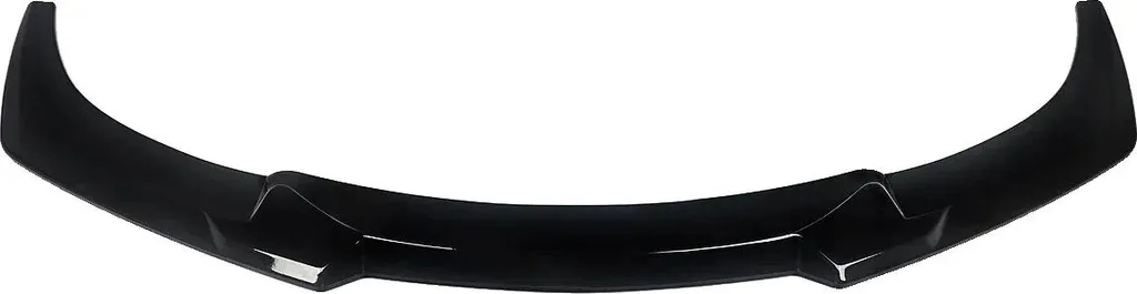 Lèvre de pare-chocs avant en ABS noir brillant design aérodynamique