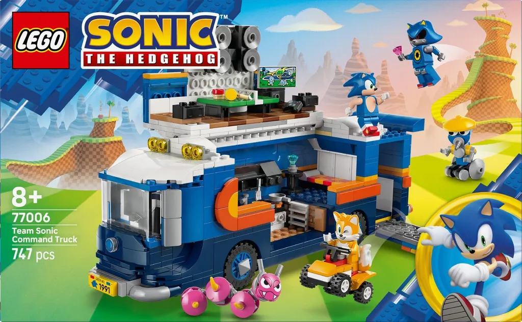 Camion de commandement de Sonic LEGO avec Laboratoire de Combat Mobile - 31