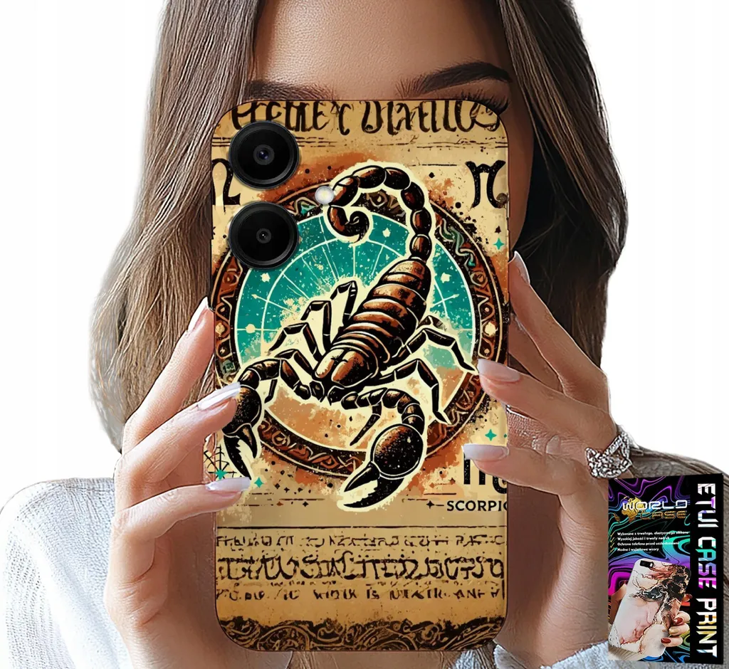 Cover Scorpio Samsung A06 5G Astronomia Foil - Look Stellare 2026
