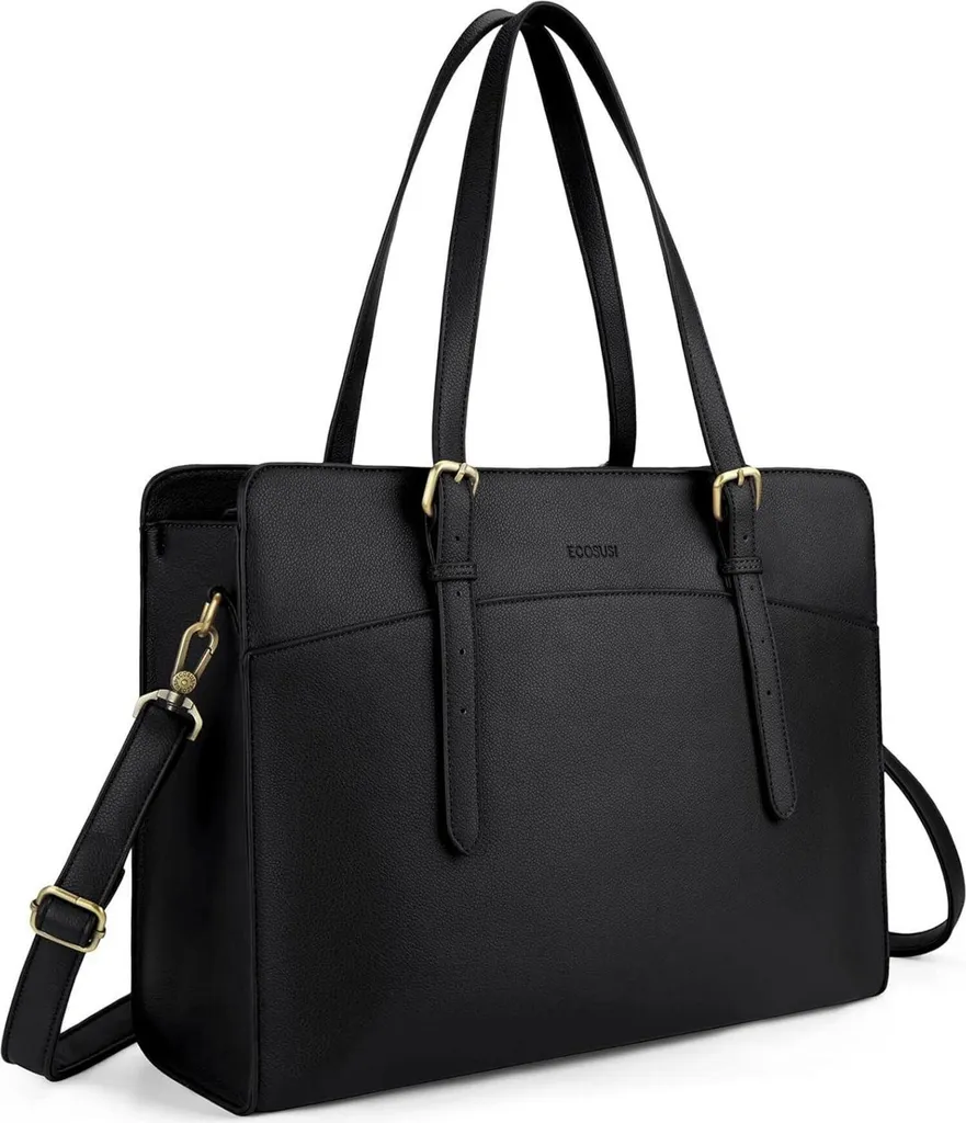 ECOSUSI Borsa Vintage 15.6 Laptop - Must-Have Accessorio Donna