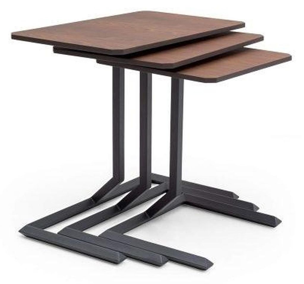 Moderne Beistelltische im Dreierset für stilvolle Wohnräume