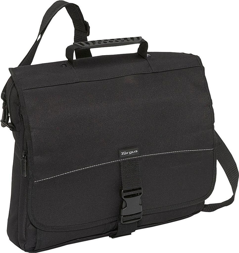 Targus Basic Messenger Laptoptasche für 15,6 Zoll Laptops in Schwarz