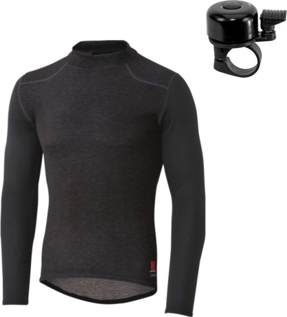 Shimano Herren Fahrrad Funktionsunterwäsche Polyster Breath Hyper Gr. M inkl. Fahrradklingel