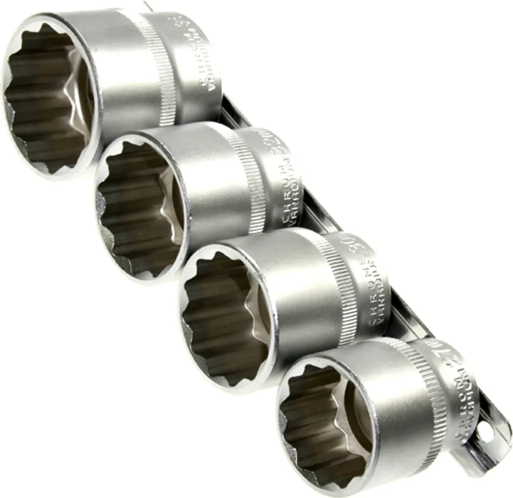 Douilles 12 Pans Vielzahn Haute Résistance 27-36 mm pour Mécanique
