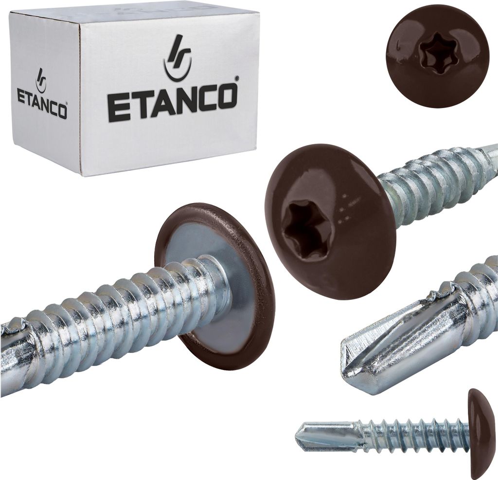 Selbstschneidende Schrauben GT5 PH 5,5x25mm RAL 8017